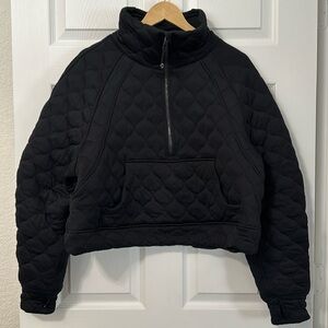 Lululemon Scuba Oversized Quilted Half Zip - XL/XXL